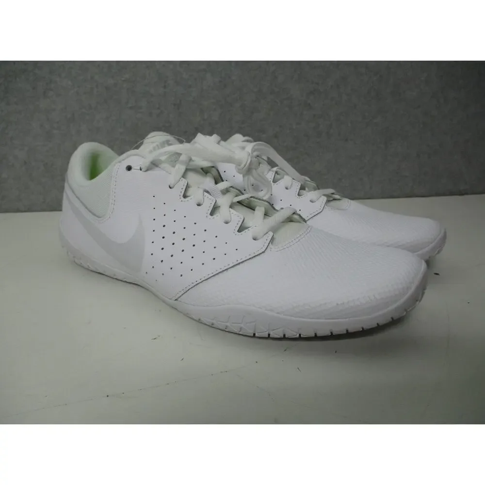 Nike Cheer Cheerleader Sideline Shoes Womens Sz 9 White Platinum